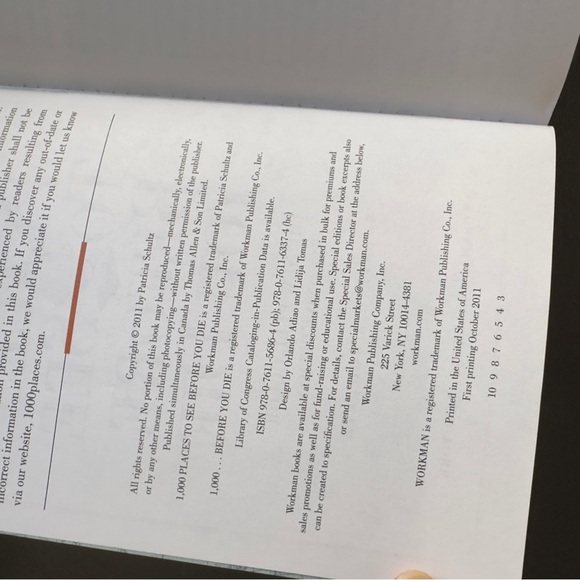 1,000 Places to See Before You Die Book Patricia Shultz Travel Life Coffee Table - Picture 12 of 15